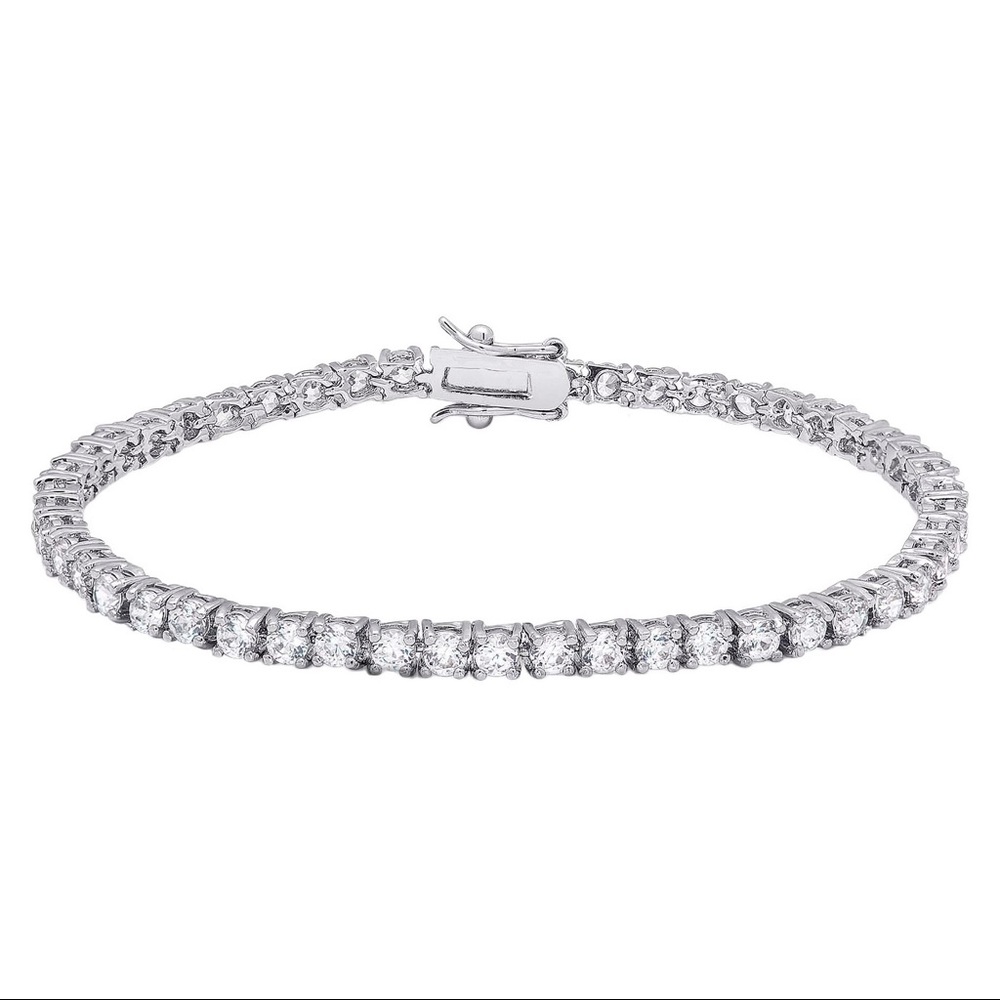 *5 FOR $25* NWT Silver Plated Tennis Bracelet